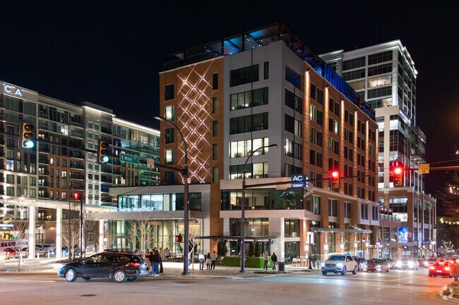 Greenville downtown offers many amenities and is a short drive from Dacusville.