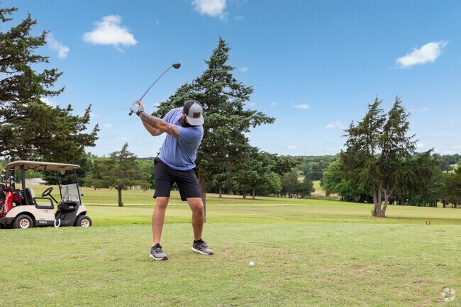 Cimarron National Golf Club is one of the main attractions in Cedar Valley.