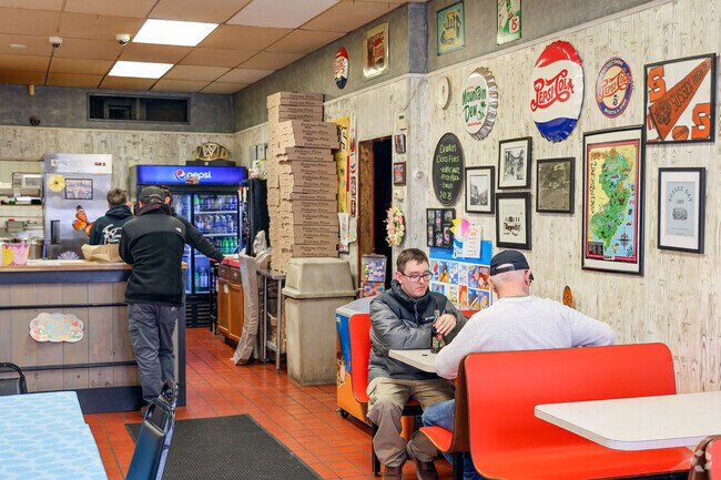 Beloved local restaurants like Lorenzo's Pizzeria, serve up hearty meals and hometown hospitality, making every gathering feel special.