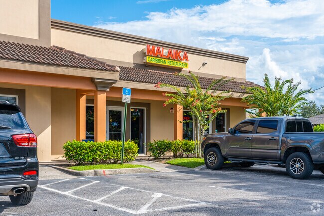 Malaika Caribbean Cuisine serves authentic dishes near Cashmere Cove.