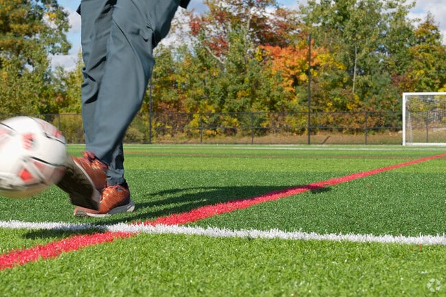 New England Soccer Club is located near Bellingham in Mendon.