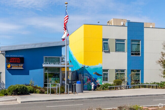 Kids may attend Ocean View Elementary School in Albany, which provides a safe, positive, and nurturing environment for students.