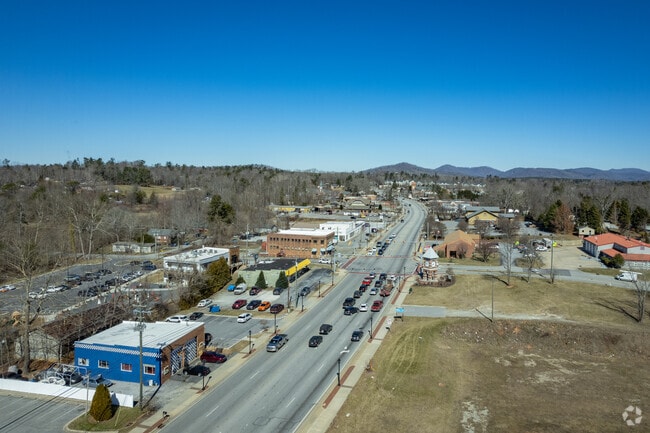 Fletcher offers a suburban feel in the heart of the Blue Ridge Mountains and is about 13 miles south of Asheville.