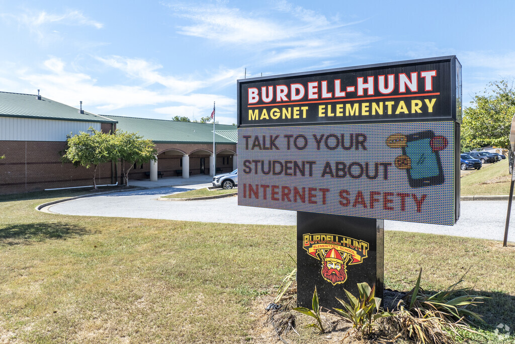 Burdell-Hunt Elementary in Macon promotes a vibrant educational experience for young students.