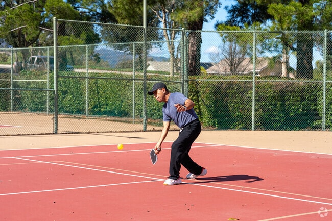 Pick up a game of pickleball at the Horsethief Canyon Ranch Community Center.