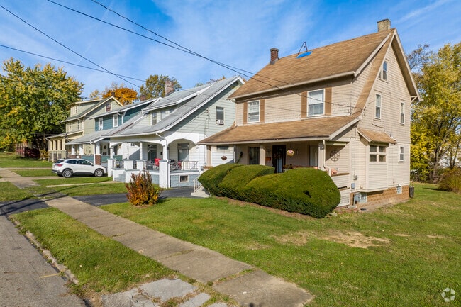 Multi-story homes are common in Erie.