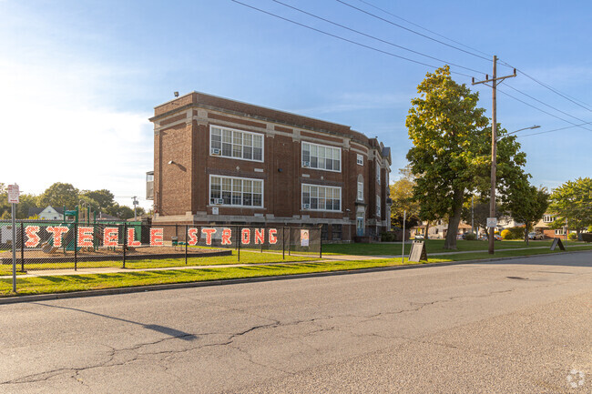 There are approximately 325 students at Steele Elementary School in Baldwin, NY