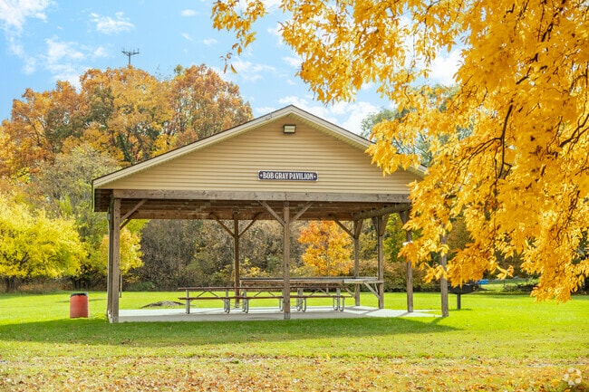 Pemberton Park has several baseball diamonds along with a pavilion for family gatherings.