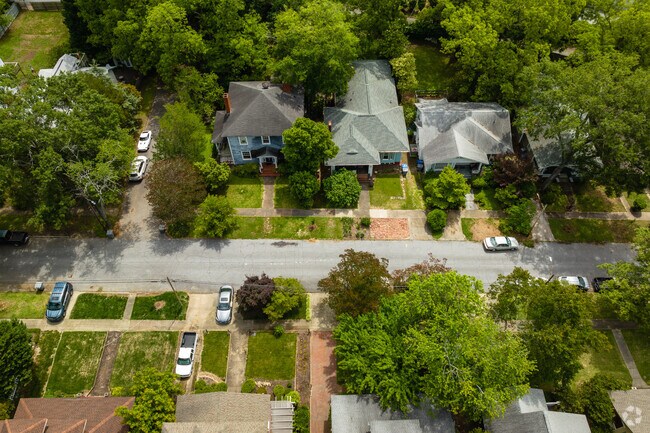Most homes sit on small plots of land in Forest Park.