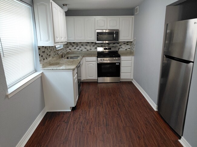 Kitchen with new appliances