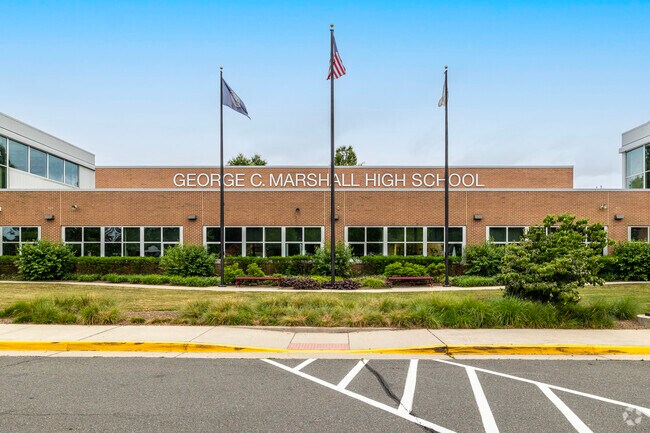 George C. Marshall High School helps students of Idylwood realize their goals.