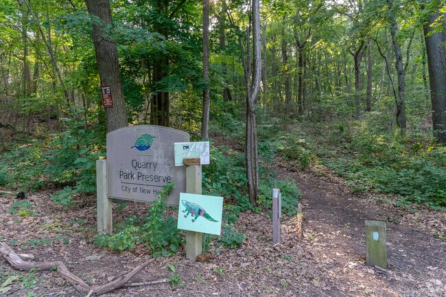 Quarry Park is known for the dinosaur fossils discovered there in the 19th century.