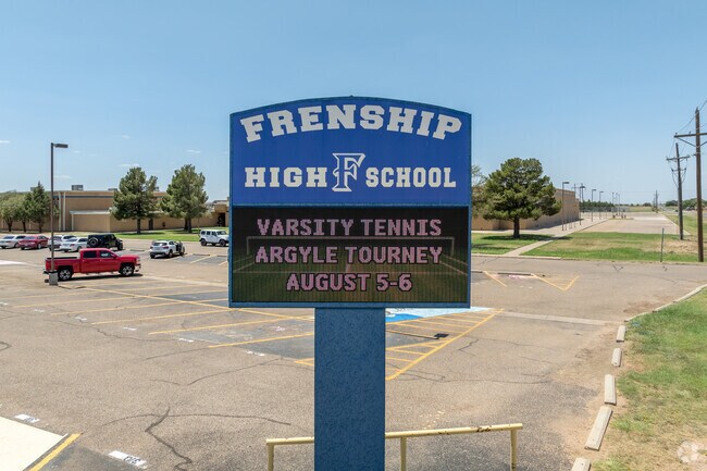 Frenship High School has an enrollment of 3,247 students.