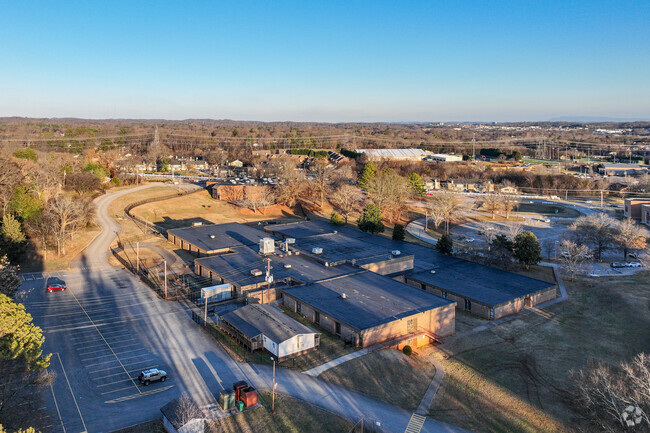 Cedar Bluff Middle enrolls just under 600 students.