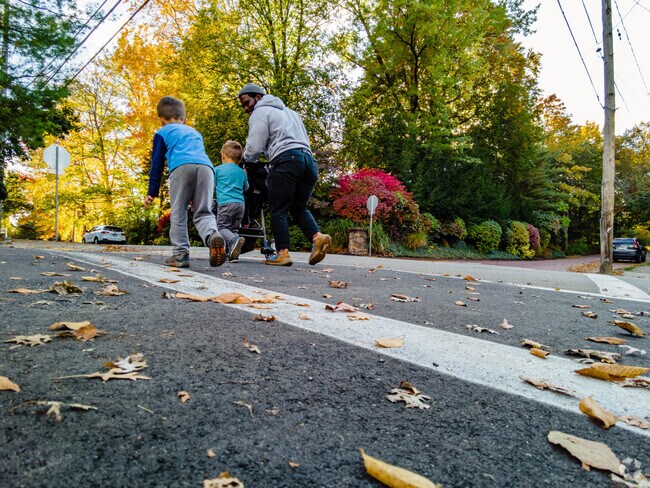 The streets of Squirrel Hill North are extremely walkable and very safe for families.
