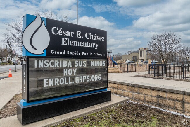 Cesar E. Chavez Elementary in Grand Rapids, Michigan.