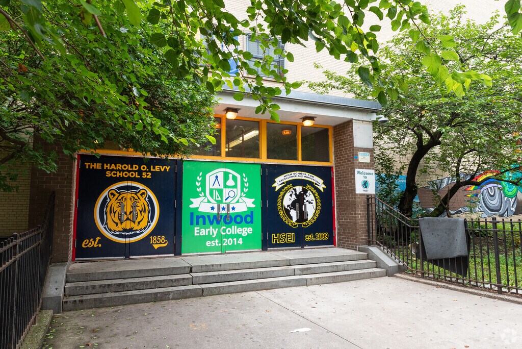 The High School For Excellence and Innovation and Harold O Levy School share a campus.
