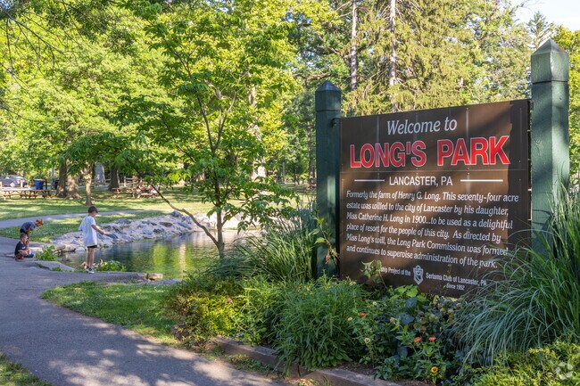 Long’s Park serves as one of Rohrerstown’s main green spaces with over 80 acres.