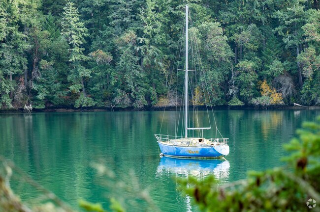 Some Anderson Island residents have boats that sit in Puget Sound, waiting to be ridden.