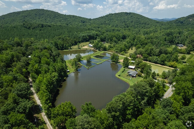 Dacusville is a neighborhood surrounded my hills and natural beauty.