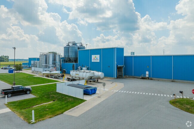 Conagra Brands operates a food production plant in Rensselaer.