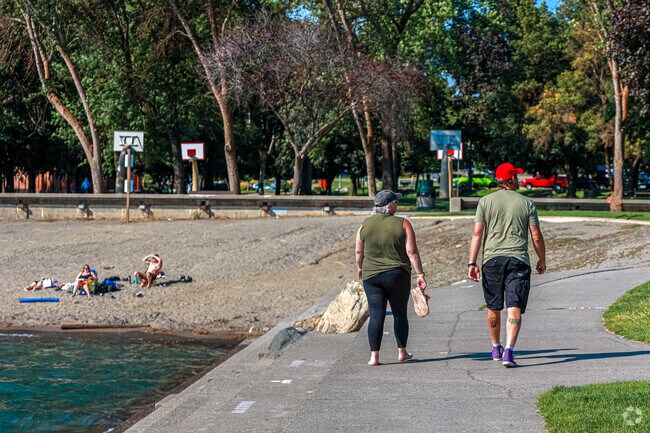 City Park has an amazing beach and plenty of paths to walk, jog or bike.