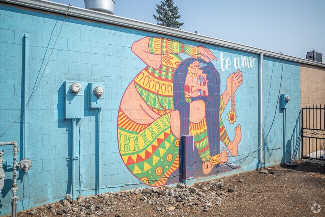 Colorful mural adds artistic vibrance to Fourth Plain Village.