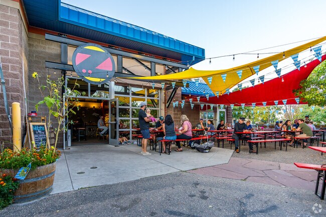 Enjoy a cold beer and delicious dinner at Zwei Brewing.