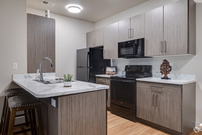 2BR, 1BA - 920SF - Living Room