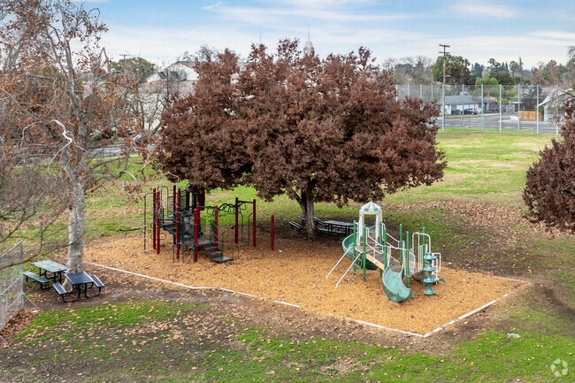 The playground at Muir Elementary School in Fresno.