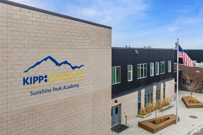 Mathematics and Science Leadership Academy KIPP sign.