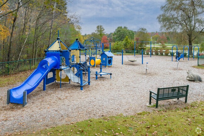 The playground at Sterling Greenery Community Park is a fun place to spend the day.