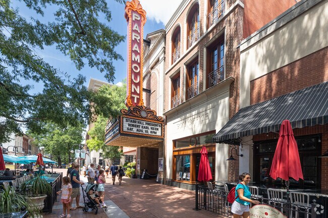The Downtown Mall and its shops is a main attraction to Lewis Mountain and other local areas.