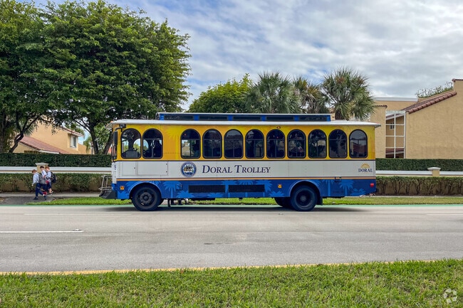 The Doral Trolley will help you get around the City when you needed.