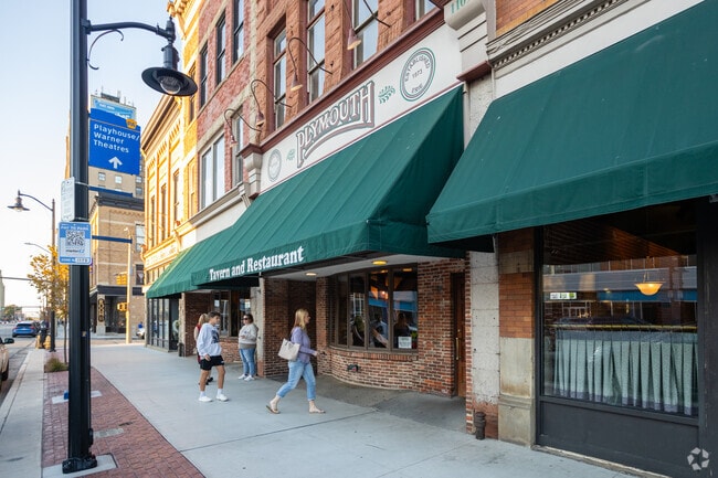 Frontier is a short distance from bustling downtown Erie.