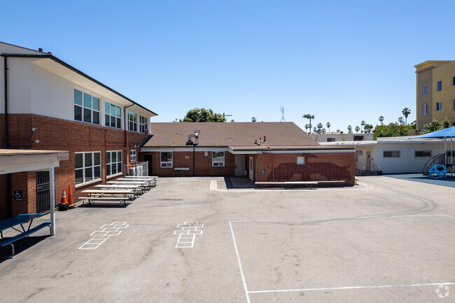 Immaculate Heart Of Mary Elementary School in East Hollywood, Los Angeles.