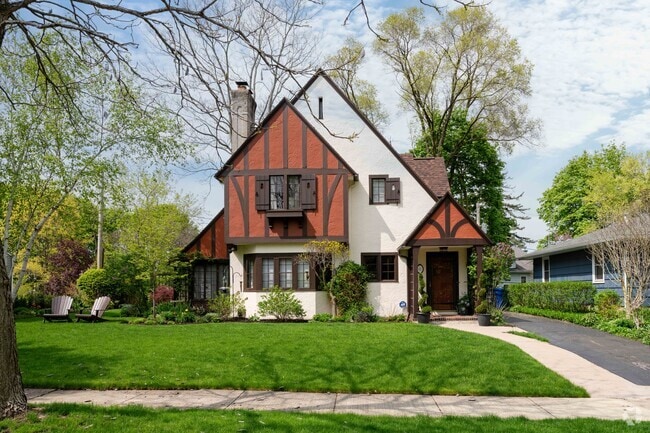 Tudor-style homes in Cobbs Hill reflect architectural styles from the 1920's and 30's.