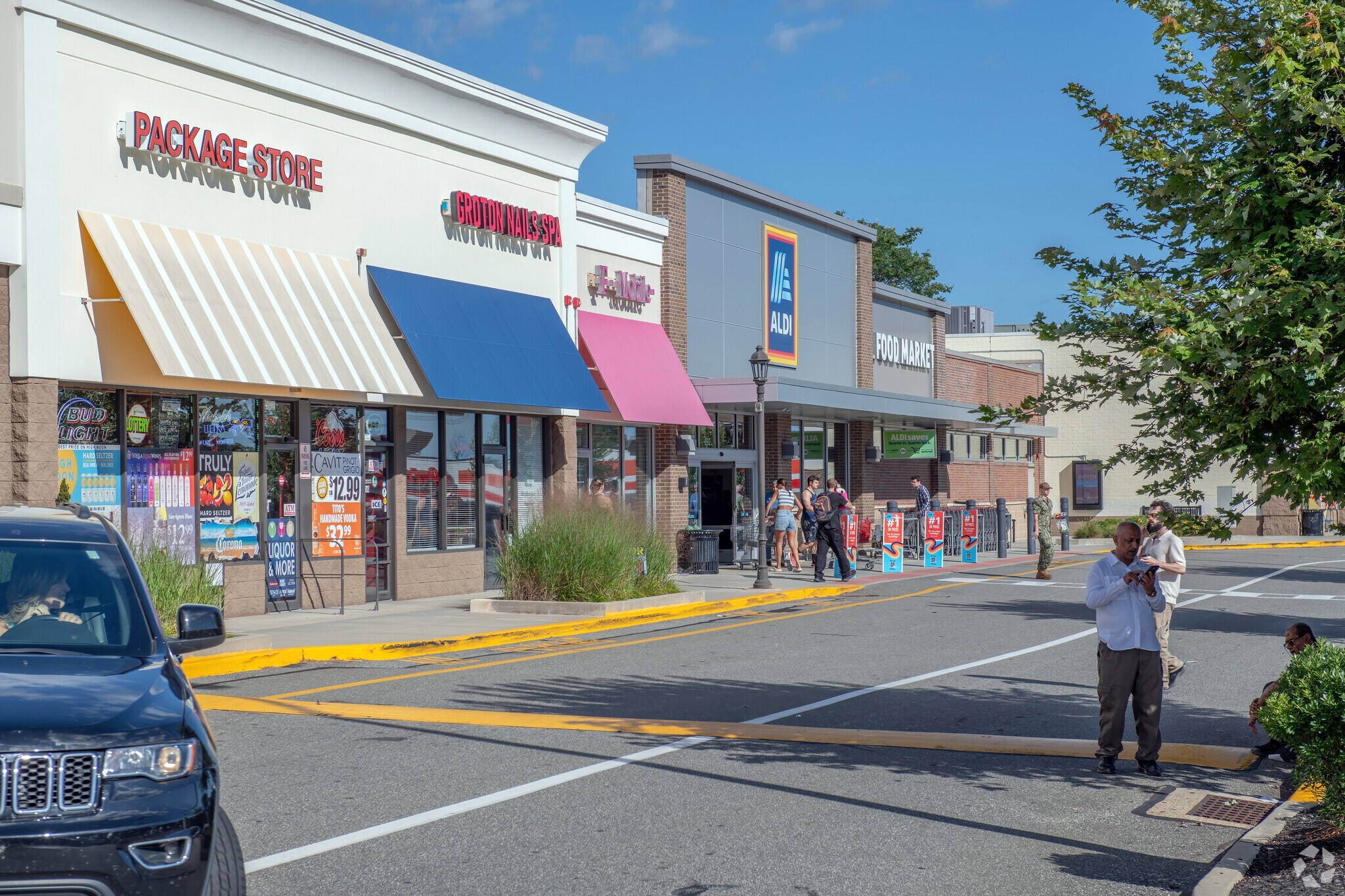 The Long Hill neighborhood of Groton is known for a plethora of shopping options along Route 1.