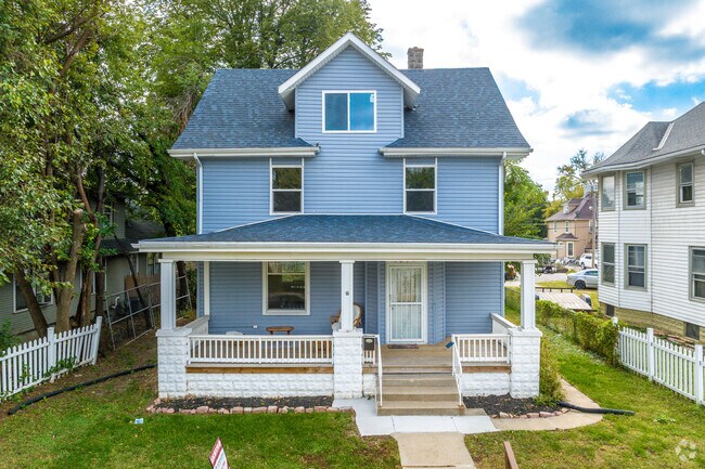 Updated American Foursquare homes are a popular style in Binney Wirt Spencer.