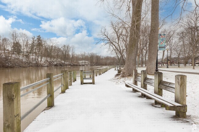Riverfront Park has boating and fishing opportunities.