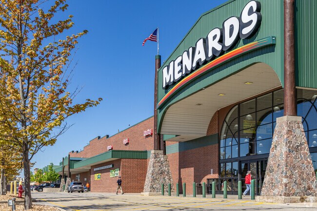 Bradley Estates residents can head to Menards for their home improvement needs.
