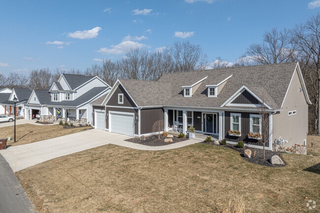 Newly-built homes add modern charm to the growing Northview community.