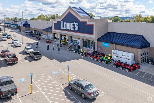 Lowe's provides residents with home and building supplies in the Burlington, OH neighborhood.