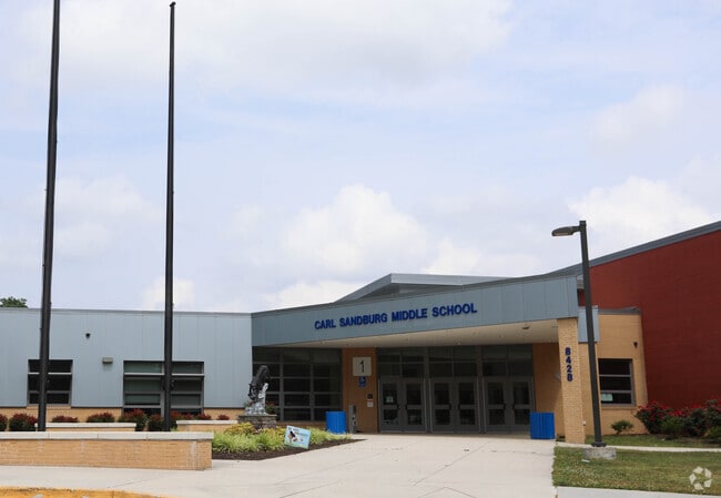 Sandburg Middle front entrance