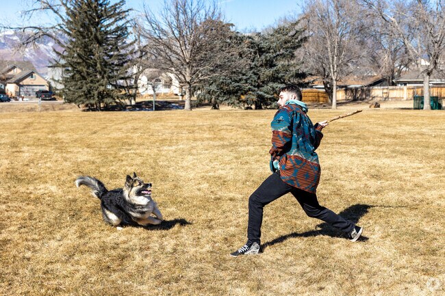 Have fun with your best friend at Portal Park.