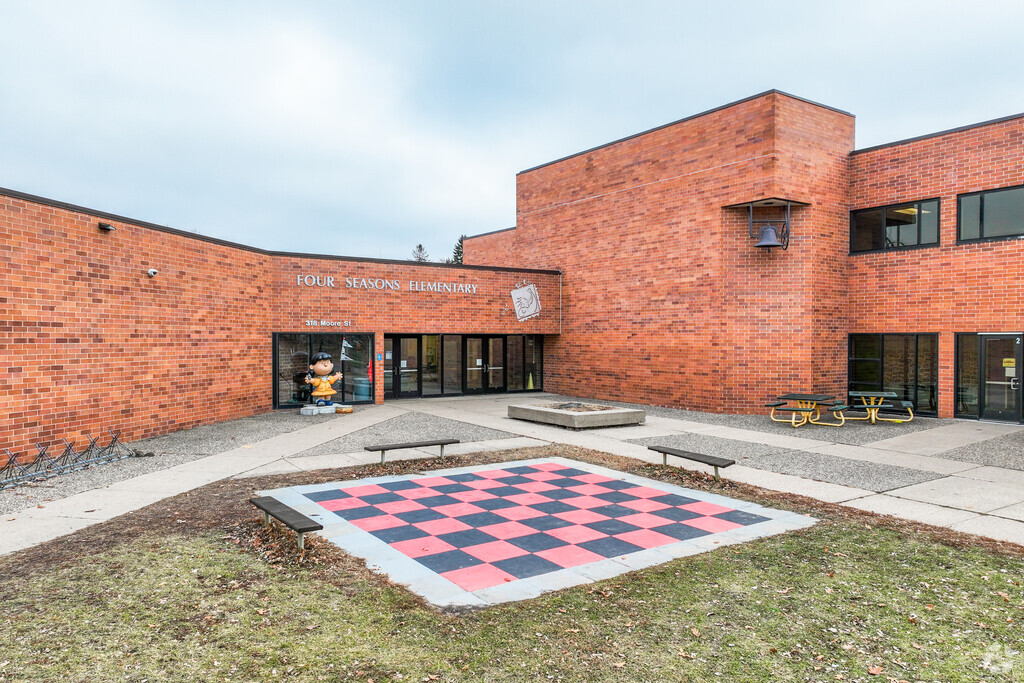 Four Seasons Elementary School has over 300 students in grades Pre-K-5th.