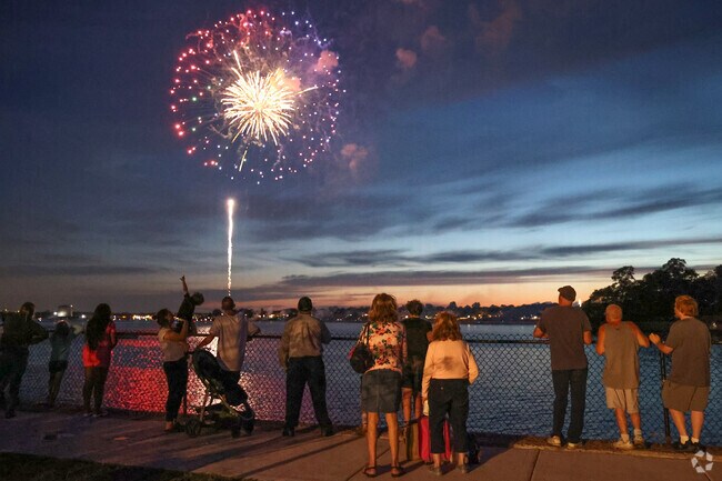 Fireworks steal the show during Beverly Homecoming Week, lighting up the night sky in a dazzling grand finale for all to enjoy.