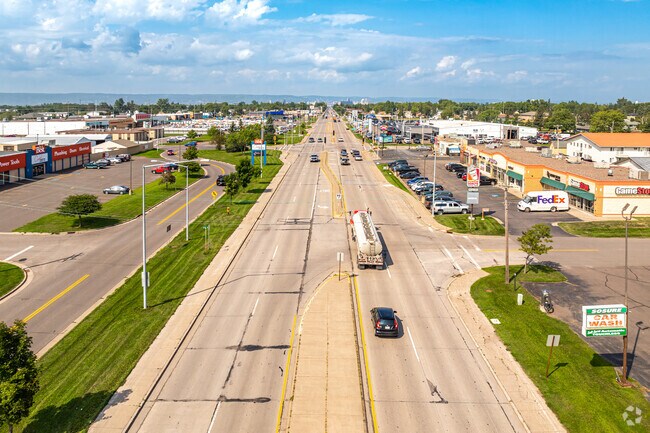 Tower Avenue is the main road through the South End neighborhood and the main shopping district.