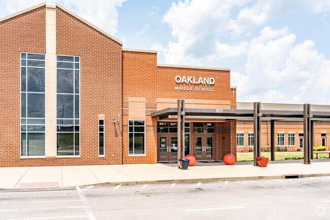 Students in Lascassas continue their education journey at Oakland Middle School.