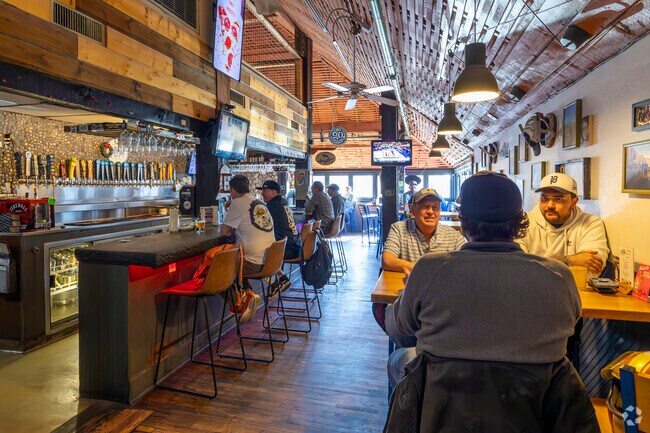 SaltFire Brewery Co Taphouse is within walking distance of homes in Clark Park.